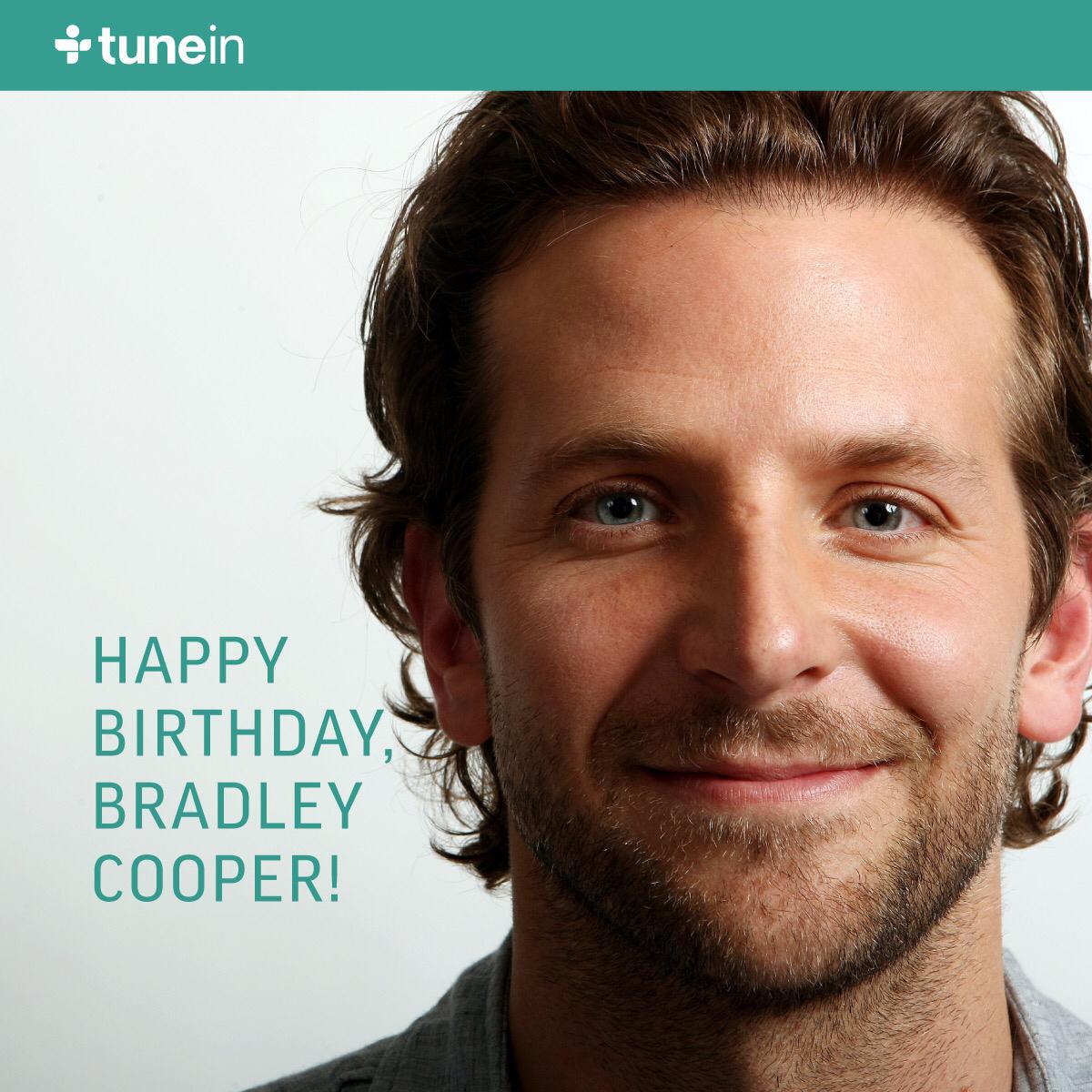 Happy 40th birthday to celebrated actor, Bradley Cooper! 

Hear his interview:  