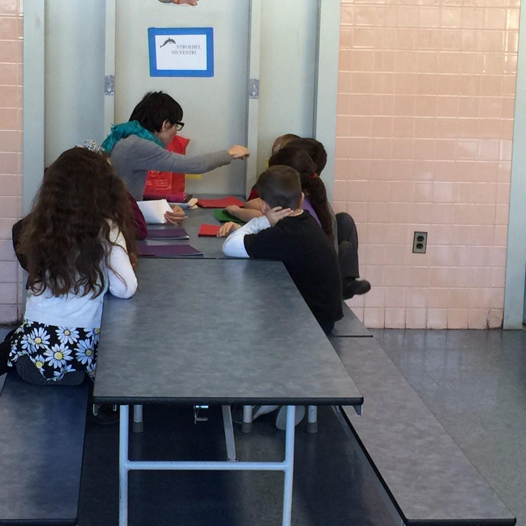 MrAbbotPE's tweet photo. @MrAbbotPE: health class working with their "Healthy Buddies" as part of the CATCH health program!! #LiveFit http://t.co/Rf2vxCoXsC