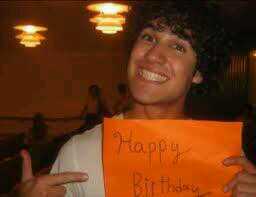 Happy Birthday From Darren Criss!!!:  HAPPY BIRTHDAY SUSIE PIE! (MY gift is later) 