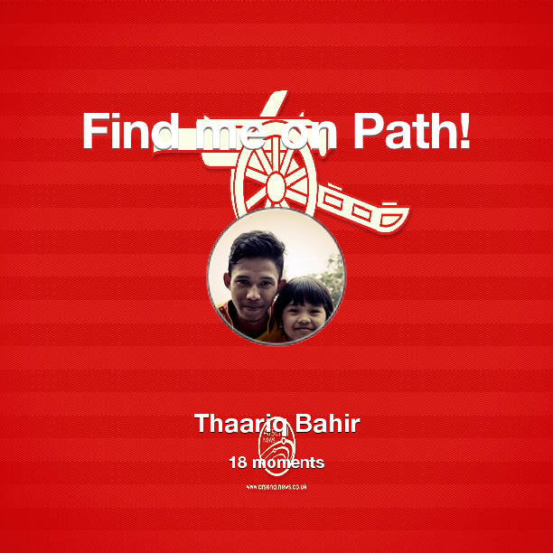 Bahir_InfoID's tweet photo. Find me on #Path now! Go to: http://t.co/6SdwqvMPgj! #thepersonalnetwork http://t.co/RWw2LnlmCU