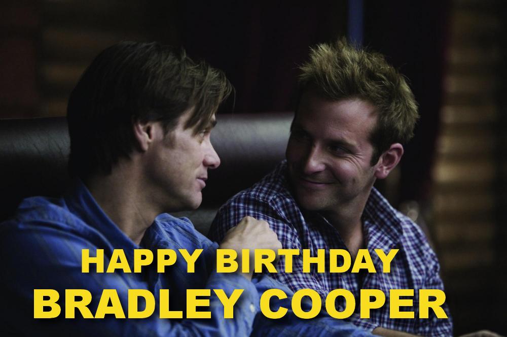 Happy Birthday Bradley Cooper!  