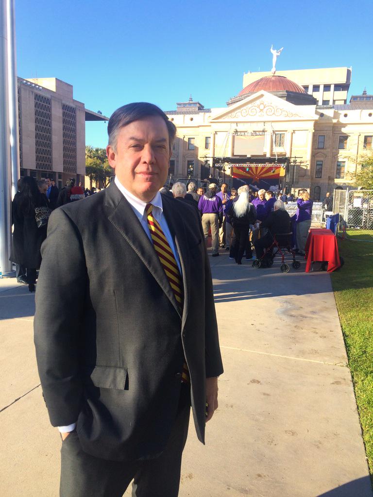 Val_Shaffer's tweet image. AZ has more potential than any state. We must continue to innovate - @michaelcrow on why he's excited for #AZfuture