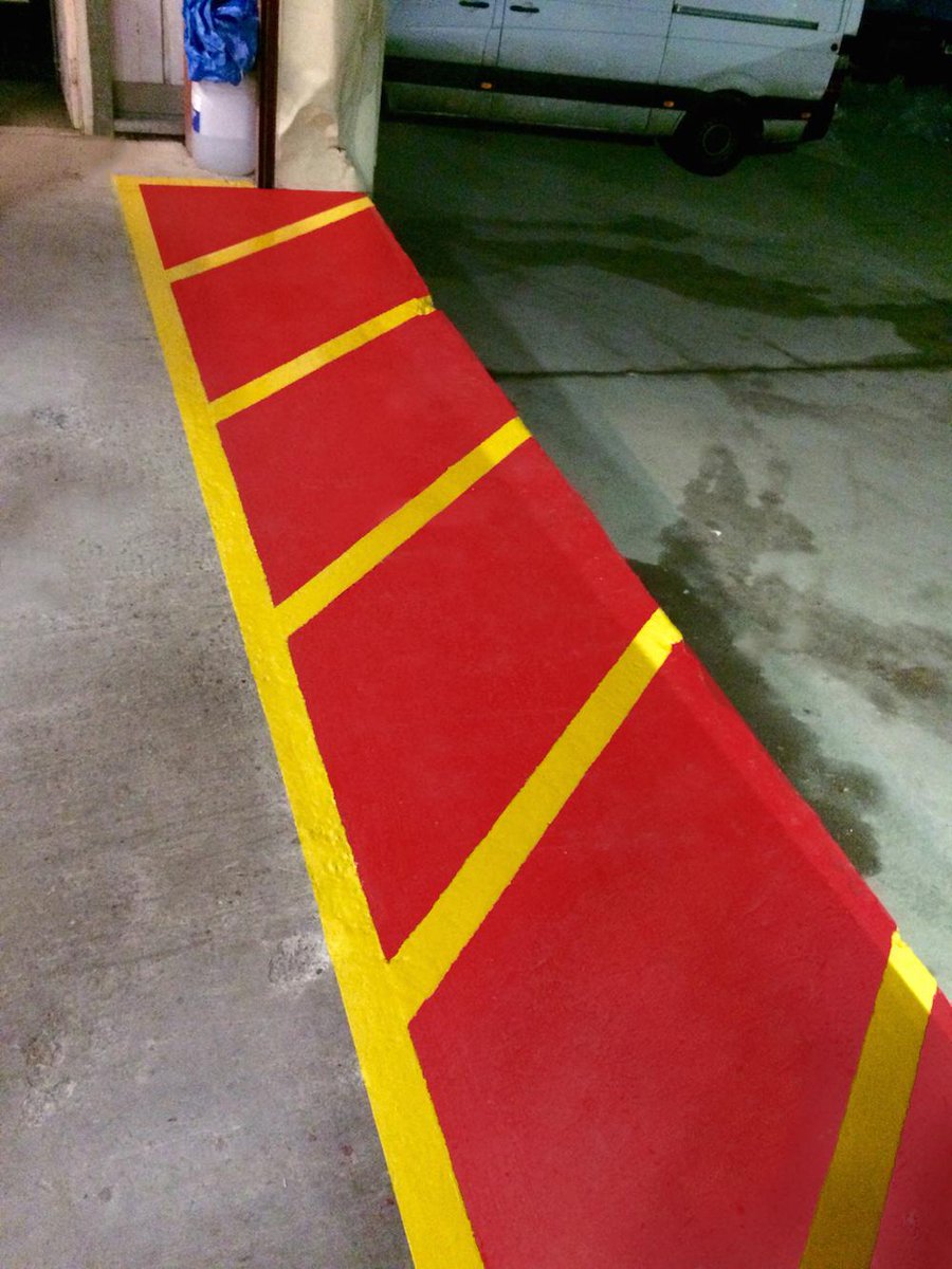 Vuba Resin Products On Twitter Floor Safety Epoxy Line Marking