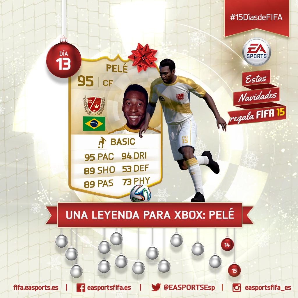 easportsfces's tweet photo. Día 13: ¡PELÉ! RETWEET+FOLLOW para ganar #15DíasdeFIFA http://t.co/SFGFGWhM8N