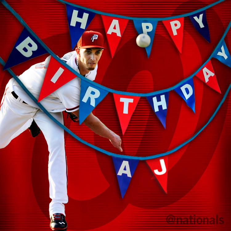 Happy Birthday to RHP A.J. Cole, who is 23 today! 