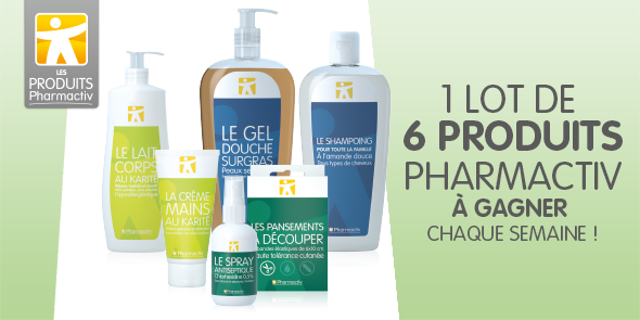 06.01 Pharmactiv / 1 lot de produits à gagner DLP: ? B6mrHw9IEAAnUiO