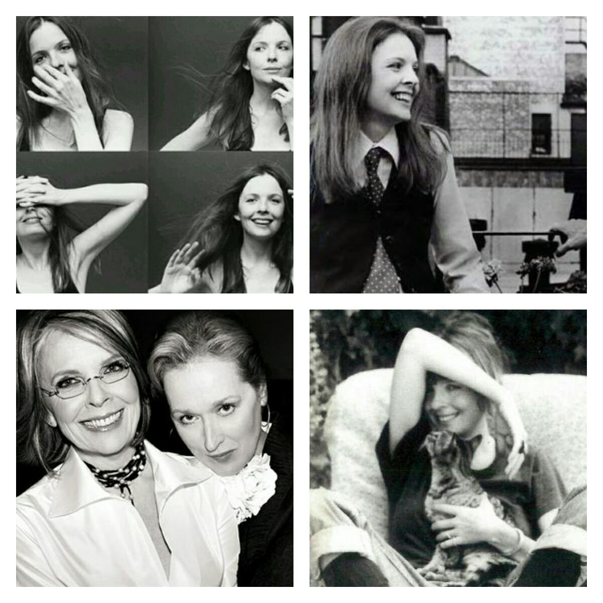 Happy Birthday to my constant inspiration in life Diane Keaton       
