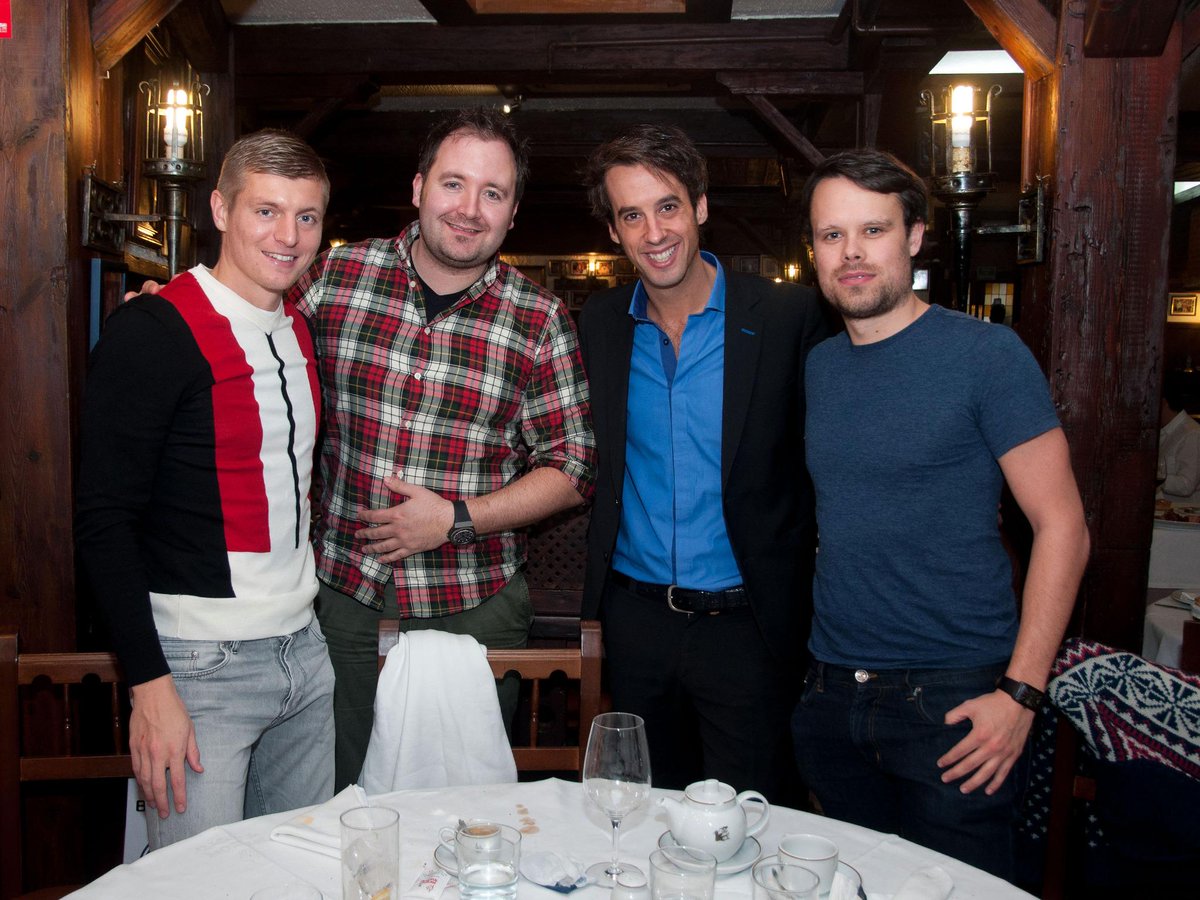 adonostiarra's tweet image. Enjoying the begining of new year with friends...Thanks for sharing it with us @ToniKroos!