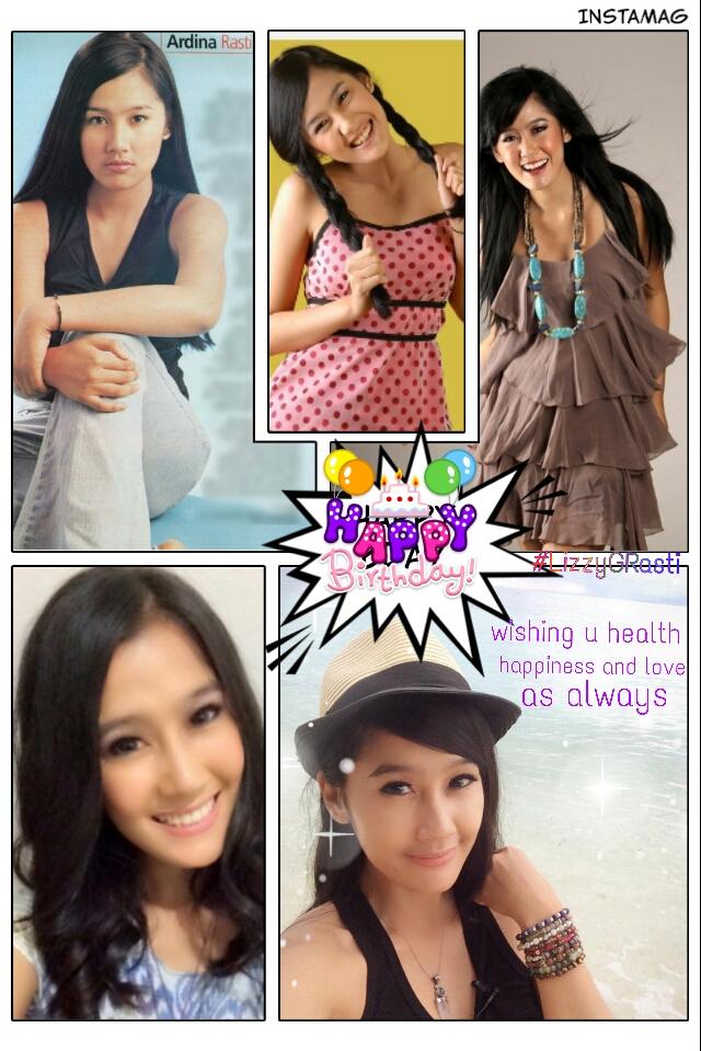 ardinarasti6's tweet photo. so sweet :D RT @LizzyGRasti: #HappyBirthdayArdinaRasti to the beautiful rasti i wish u health,success in everything http://t.co/uJKWJ6V7MN