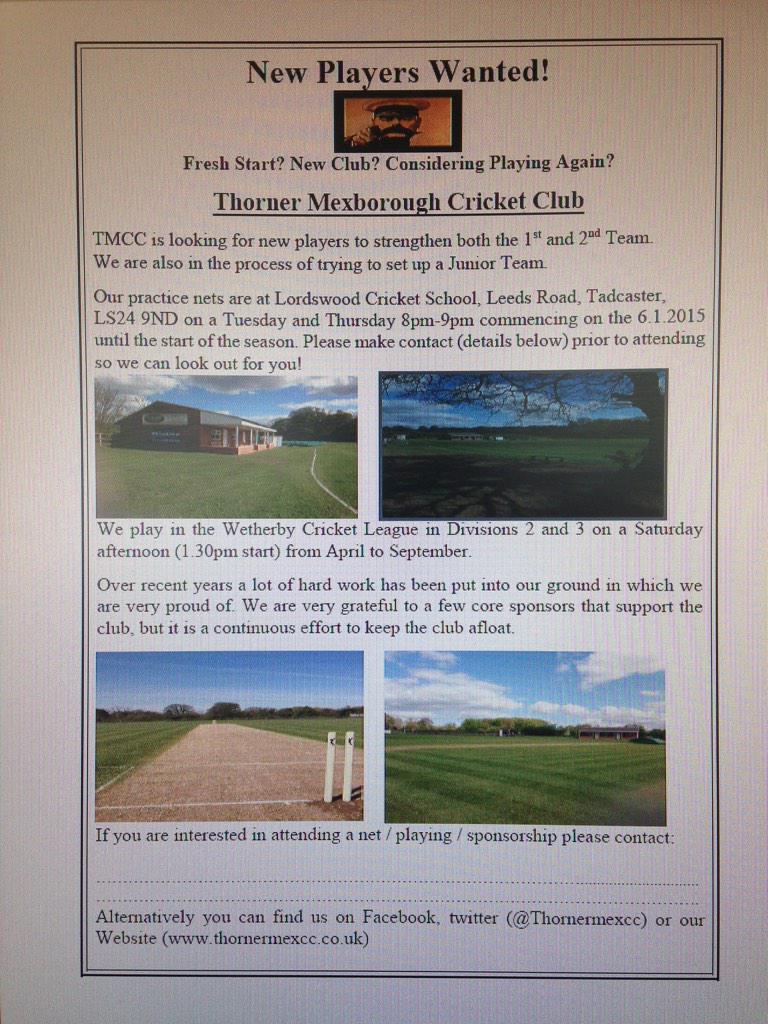 Get in touch if interested.