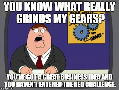 theREDChallenge's tweet photo. You know what really grinds our gears? #enternow #REDChallenge http://t.co/lOP2MYj442