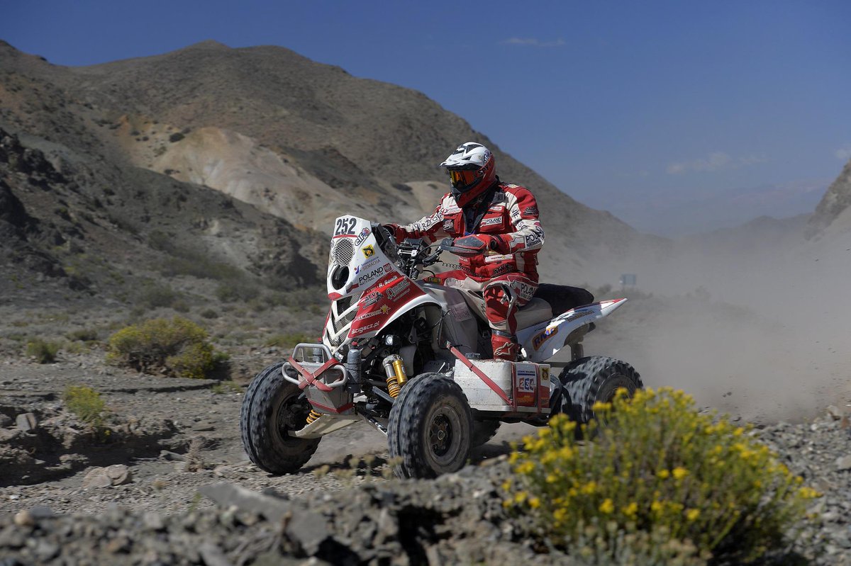 dakar's tweet image. Stage 2 - Quads: Sonik wins Stage 2! / gana la Etapa 2!
1 Sonik
2 Casale +03m33s
3 La Fuente +04m14s

#Dakar2015