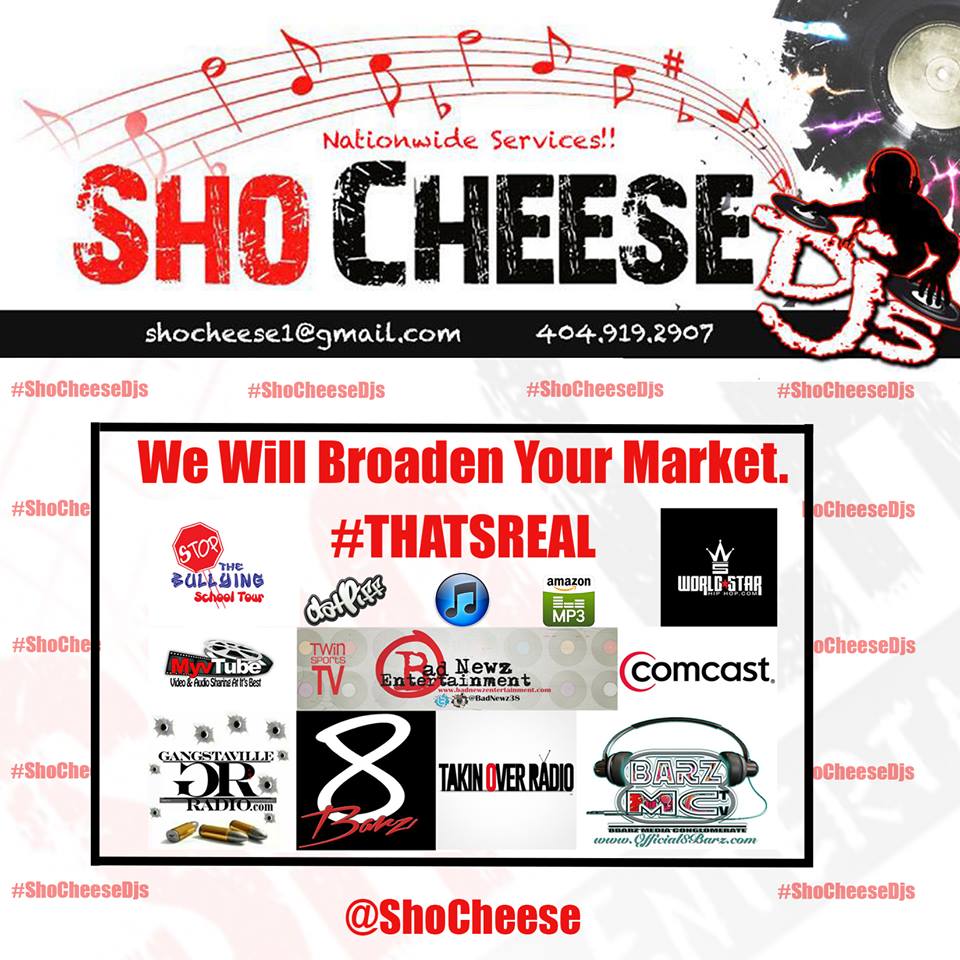 SHOCHEESE's tweet image. EXPAND YOUR NETWORK --- LINK WITH #ShoCheeseDjs -- #THATSREAL #follow @ShoCheese RIGHT NOW!!!