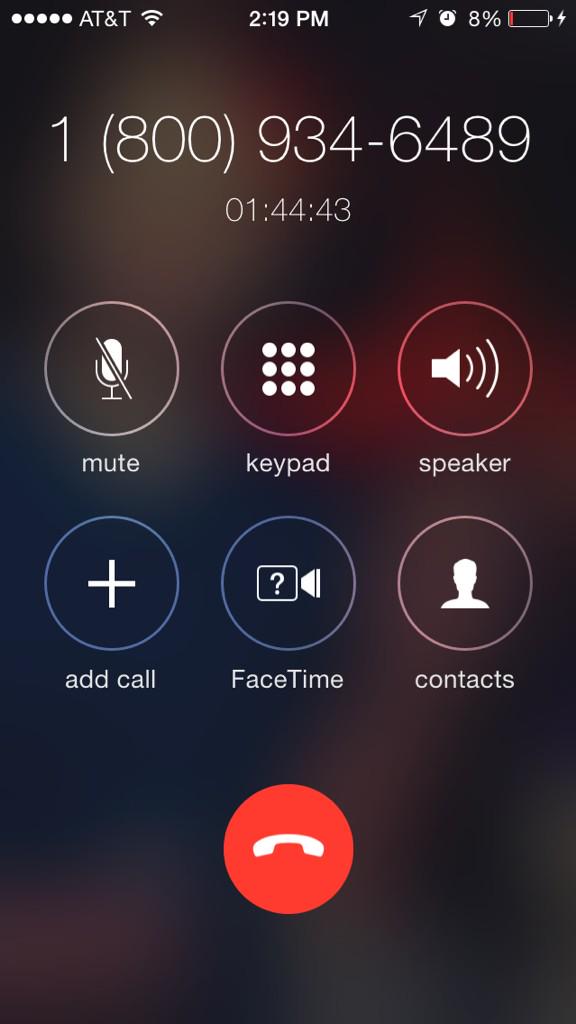 StephScheiner's tweet photo. "I'm sorry ma'am, I'm sure this is frustra-" click. Transferred 4x &amp; 1 glorious disconnection. @XFINITY 👍 http://t.co/nq6zl7tiot