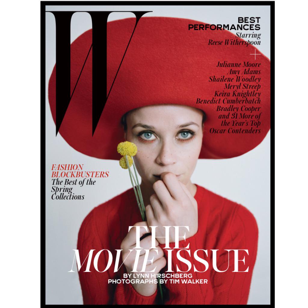 What's got a bit of yellow but is red/read all over? <a href="/wmag/">W Magazine</a>'s #BestPerformances cover Feb 2015 wmag.co/1wdCNI9