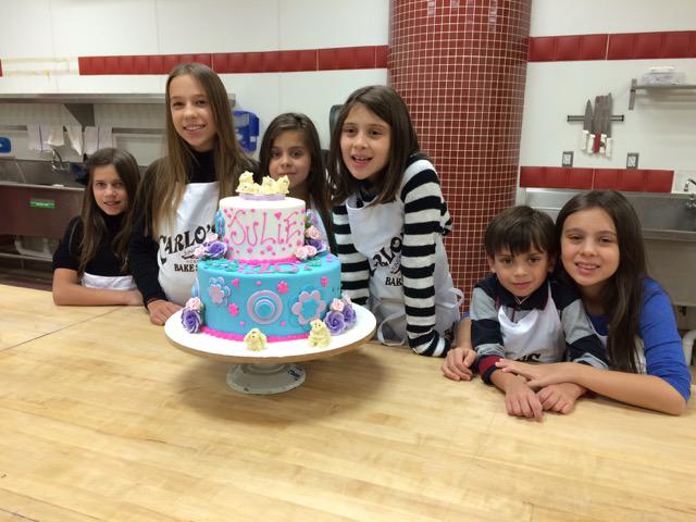 Now that's a #sweetcelebration! Julie and friends+family traveled from Brazil to celebrate her 10th birthday w/us!