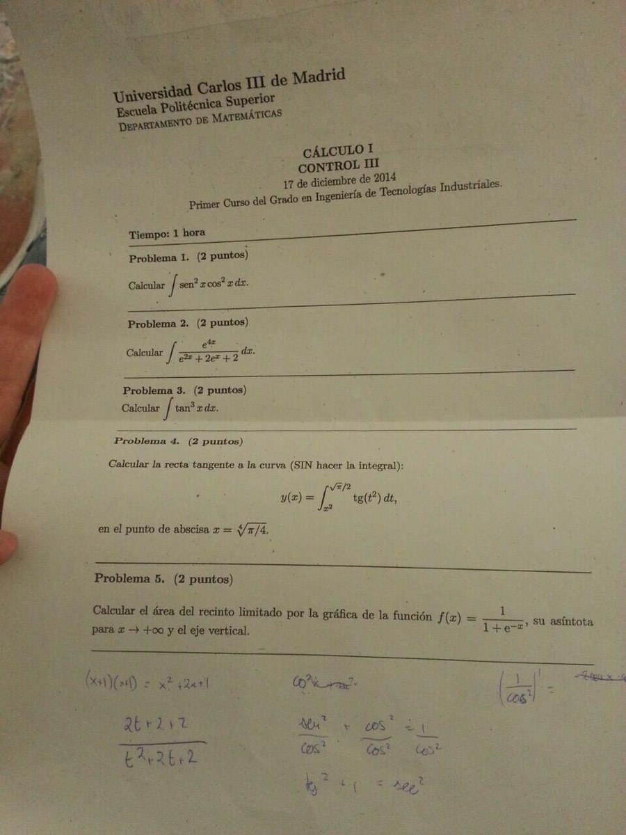 PapeRuffo's tweet photo. Majetes, si el examen del día 8 como este, los Reyes Magos se habrán portado de puta madre. #CategoriaMamada http://t.co/S6PotNl1oQ