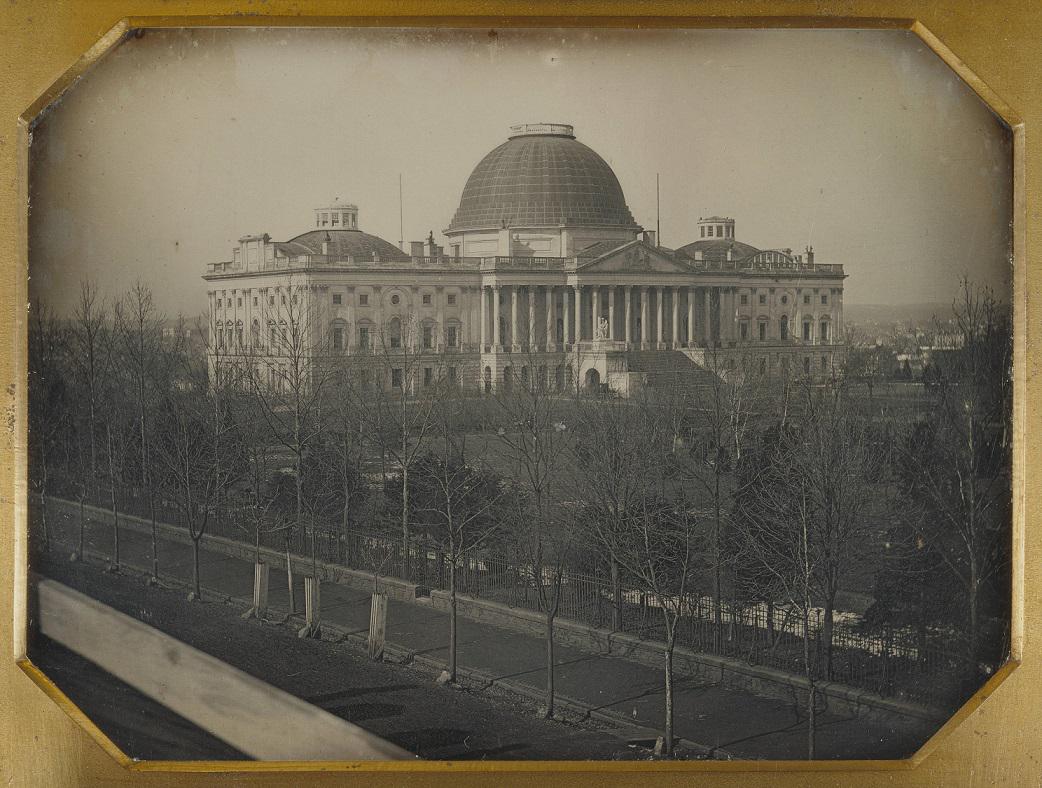 Check Out What United States Capitol Looked Like  in 1846 