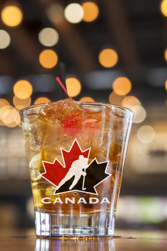 BrownsLethWest's tweet photo. Come cheer on #TeamCanada tonight and try The Northern Maple. Wiser's Whisky, bitters &amp; Maple syrup. 🍁 #YQL #IIHF http://t.co/00pVDlfDcD