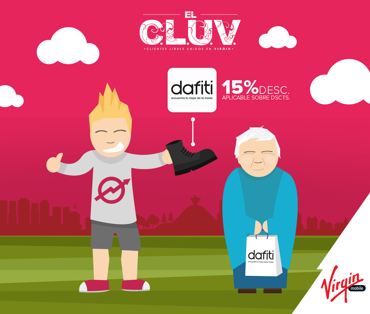 VirginMobile_cl's tweet photo. Descuento apto para menos de 127 años. ¿Eres uno de esos? Bájalo acá http://t.co/Pe3oZOCDtx @Dafiti_Cl http://t.co/CAGPiHC66C