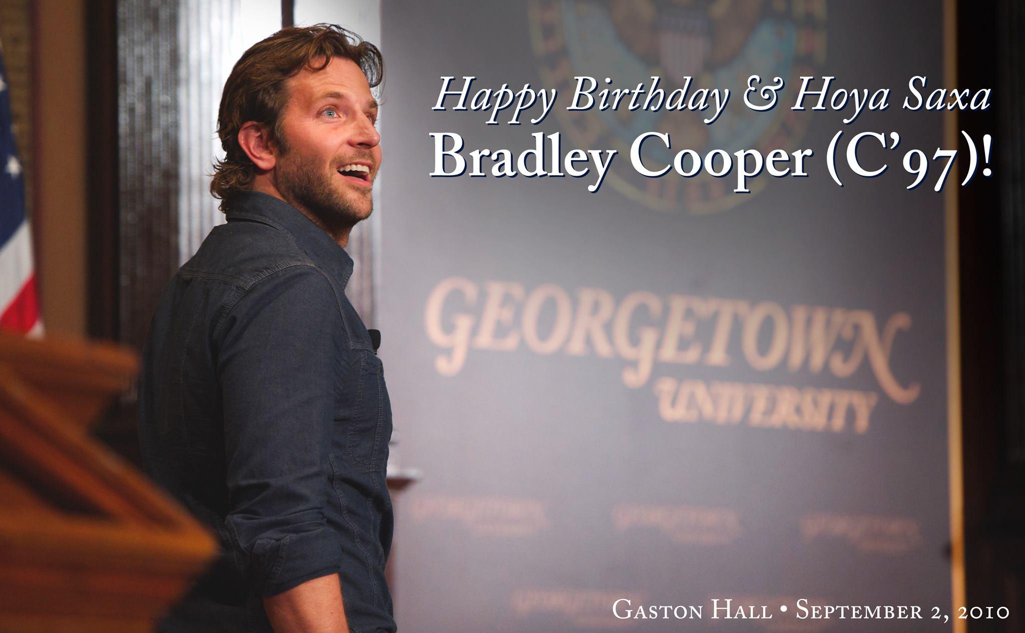 Happy Birthday to alumnus and former rower, Bradley Cooper! (h/t 
