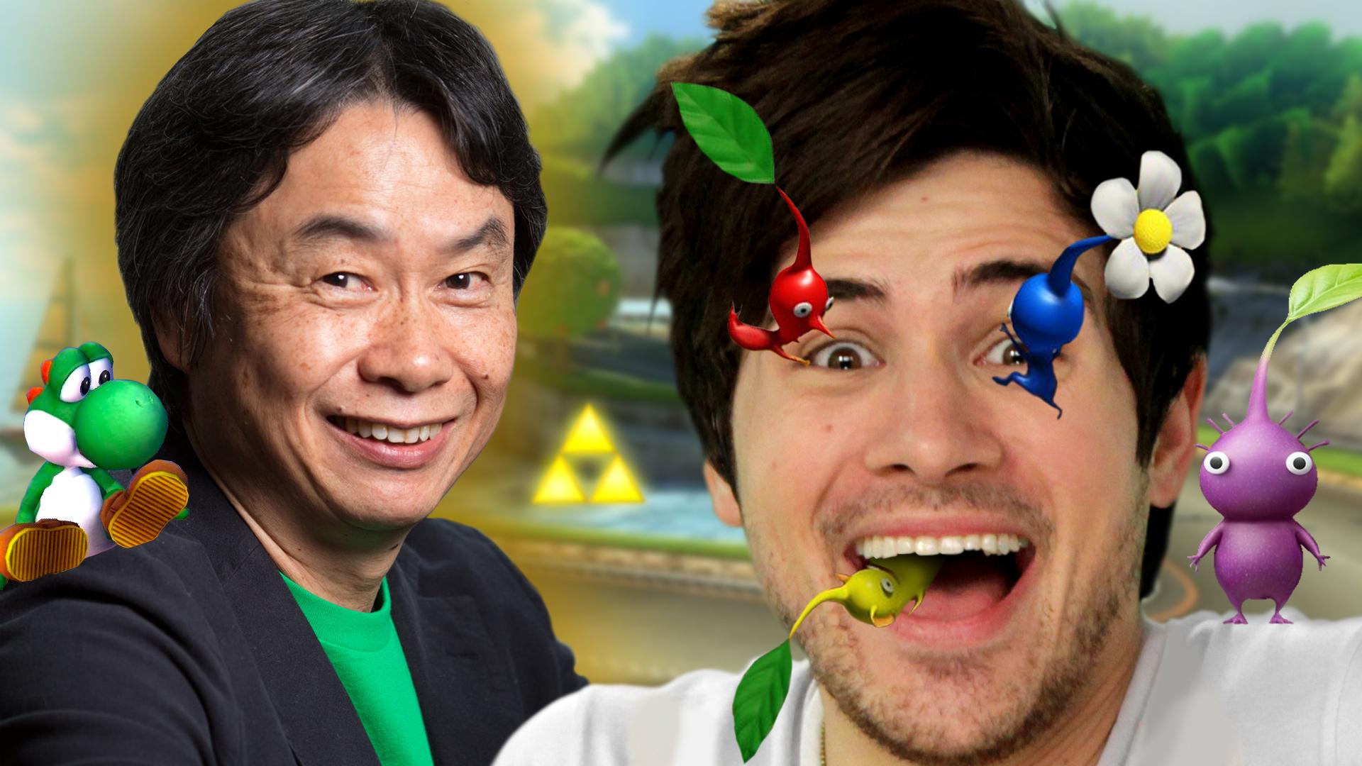 KoopaTV: Shigeru Miyamoto Eats a Hamburger To Prove His Point