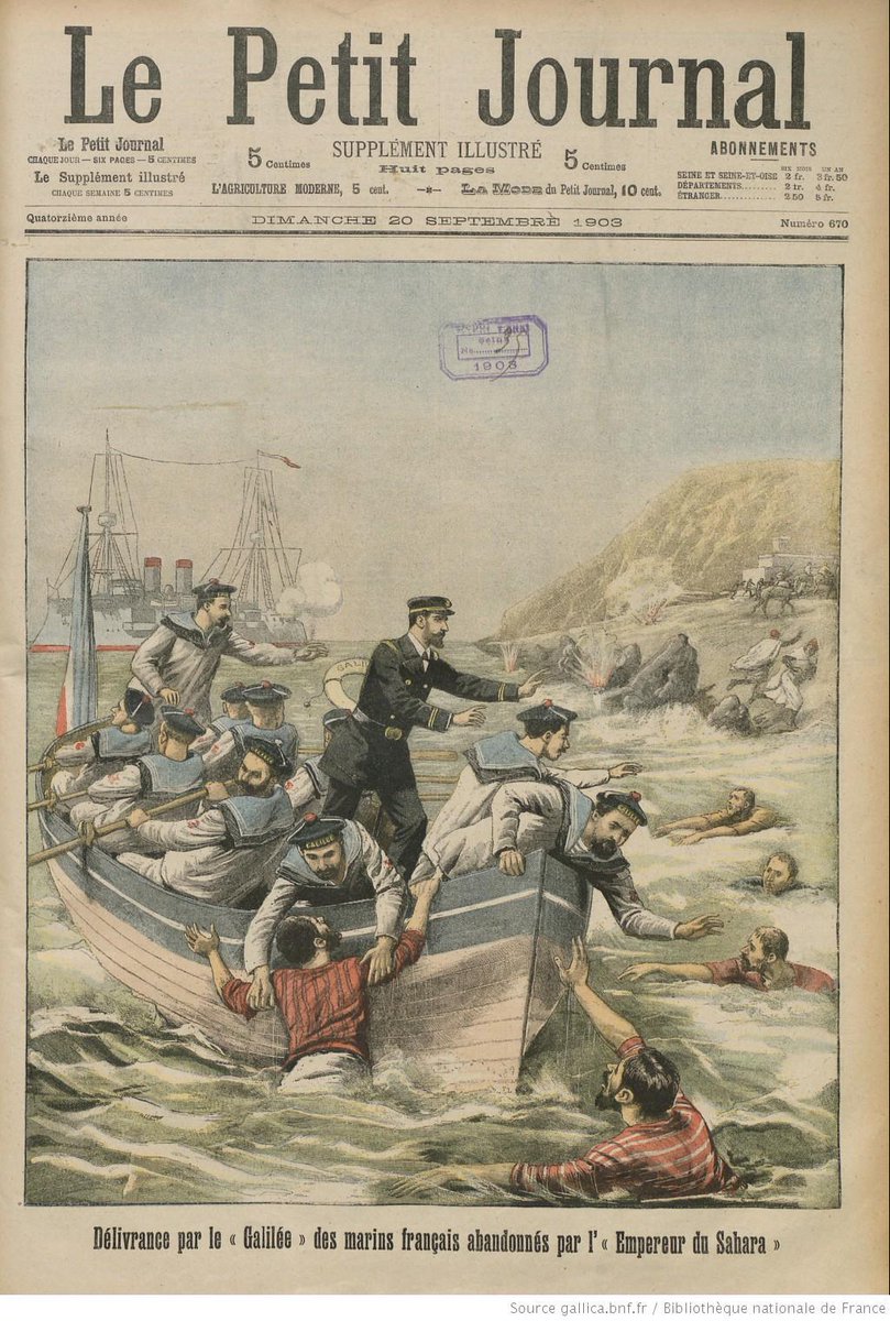 Yacht crew abandoned by Jacques Lebaudy, founder of the “Empire of the Sahara,” 1903 (Pt 1)
bit.ly/14agFHm