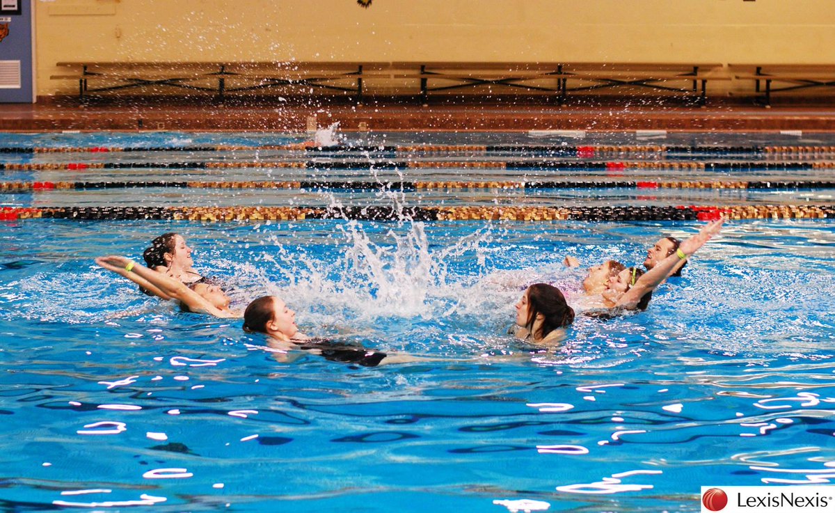 LawGames2015's tweet photo. Graceful Synchronized Swimmers caught on the @LexisNexisCan #LexisNexisCam! http://t.co/irMecllJyd