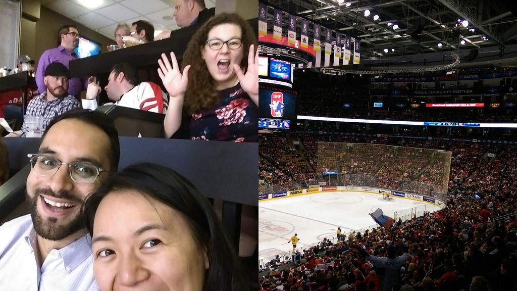 Team <a href="/TELUS/">TELUS</a> at #WorldJuniors at the end of the first period #AllHeartCanada