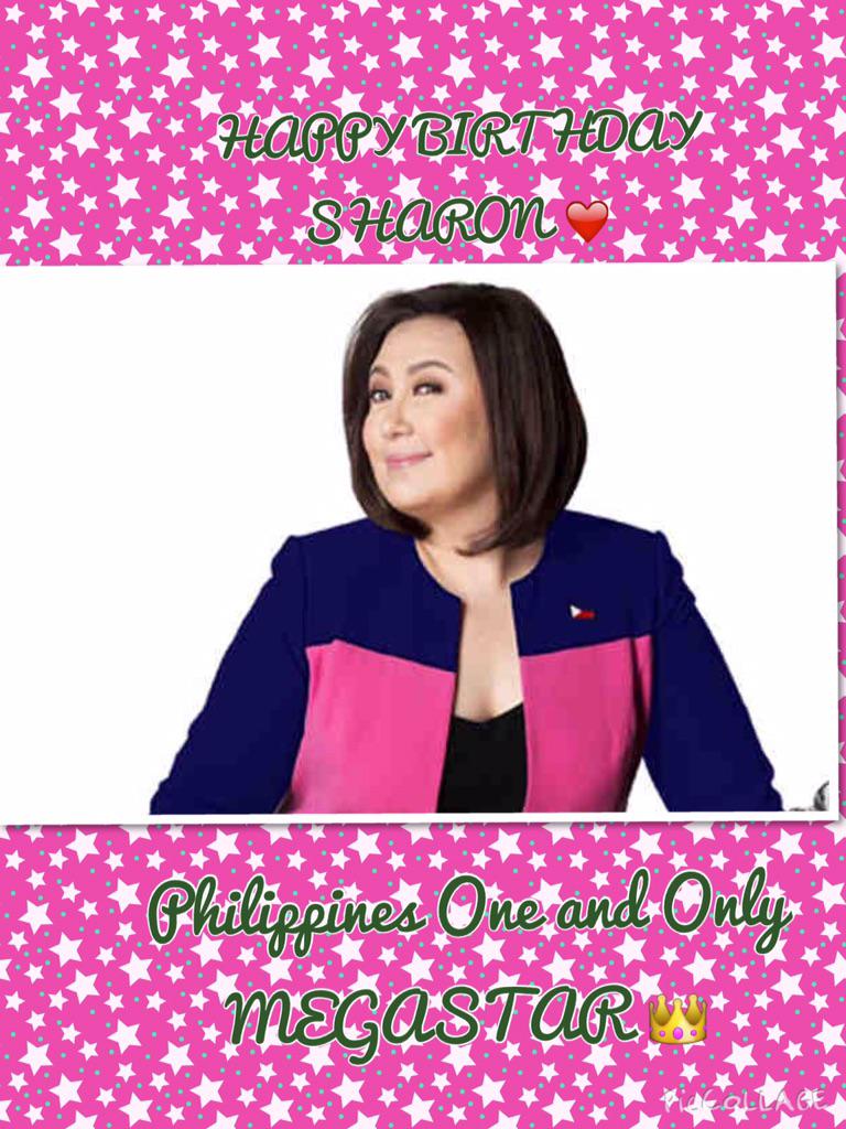   HAPPY BIRTHDAY 2 d One & Only Megastar SHARON CUNETA. We Love u forvever   