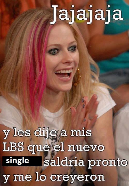 latinascabello's tweet photo. Avril cagandose en nosotros...#AvrilIsNotAlone http://t.co/XIMEVrOkpD