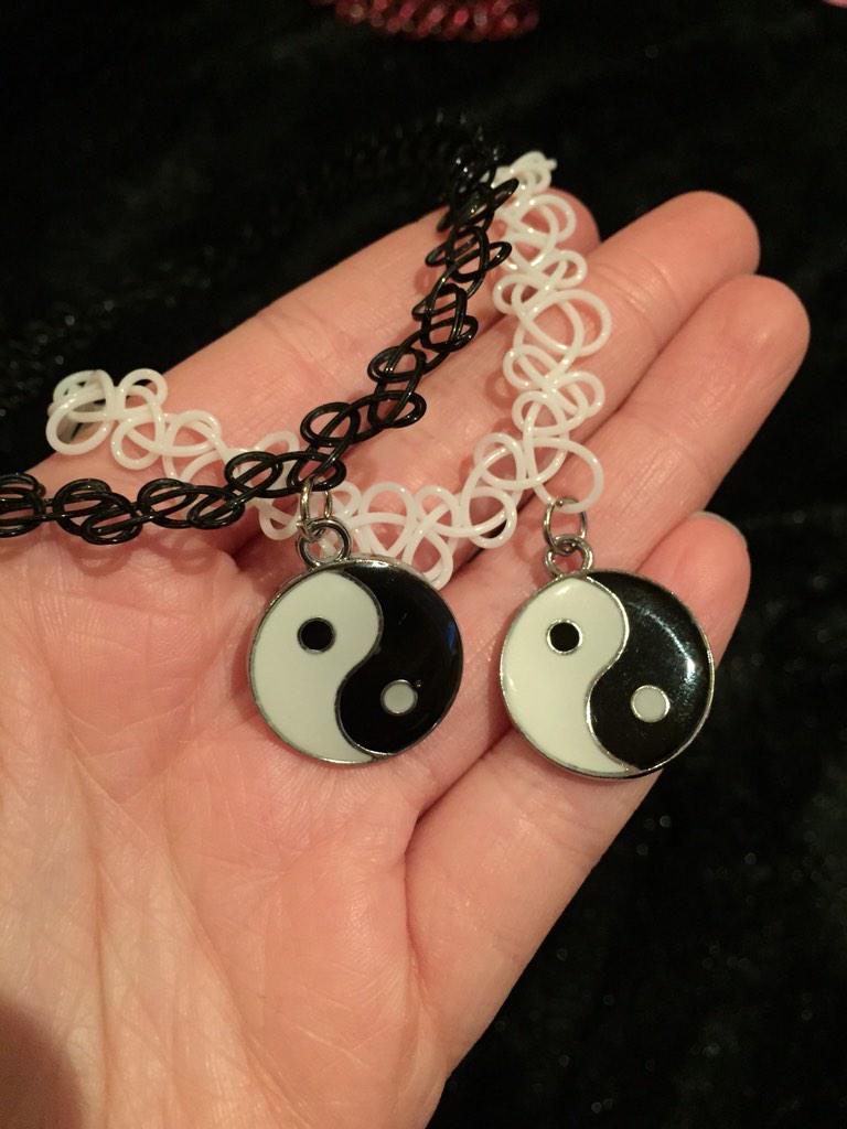 ShopAliens's tweet image. bff yin yang tattoo chokers! etsy.com/listing/217333…?