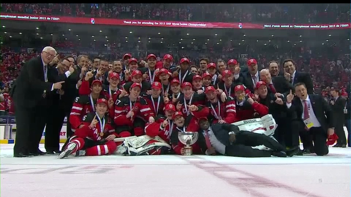 RT <a href="/TSNHockey/">TSN Hockey</a>: Team Canada. #WJC2015. #HereWeGo