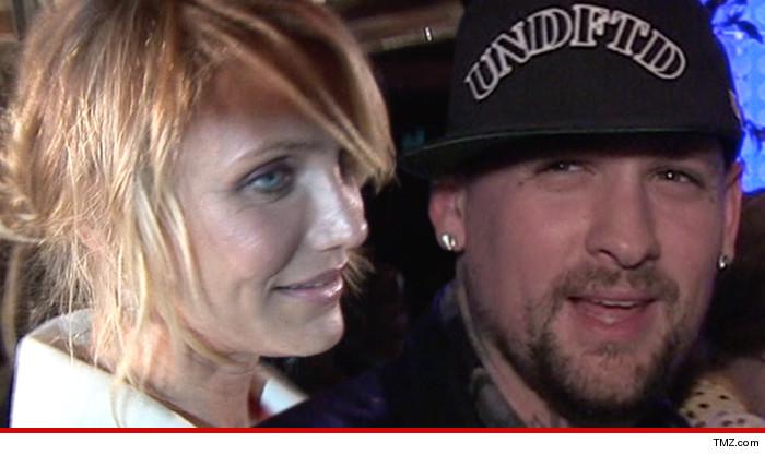 TMZ's tweet photo. It sure looks like Cameron Diaz and Benji Madden are getting married TONIGHT http://t.co/OOSTKVkEG0 http://t.co/Ap0aejyyoB