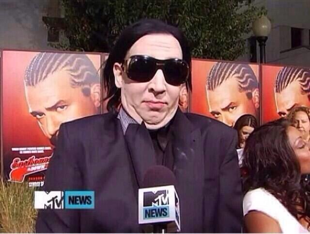 Happy birthday to the king, Marilyn Manson  
