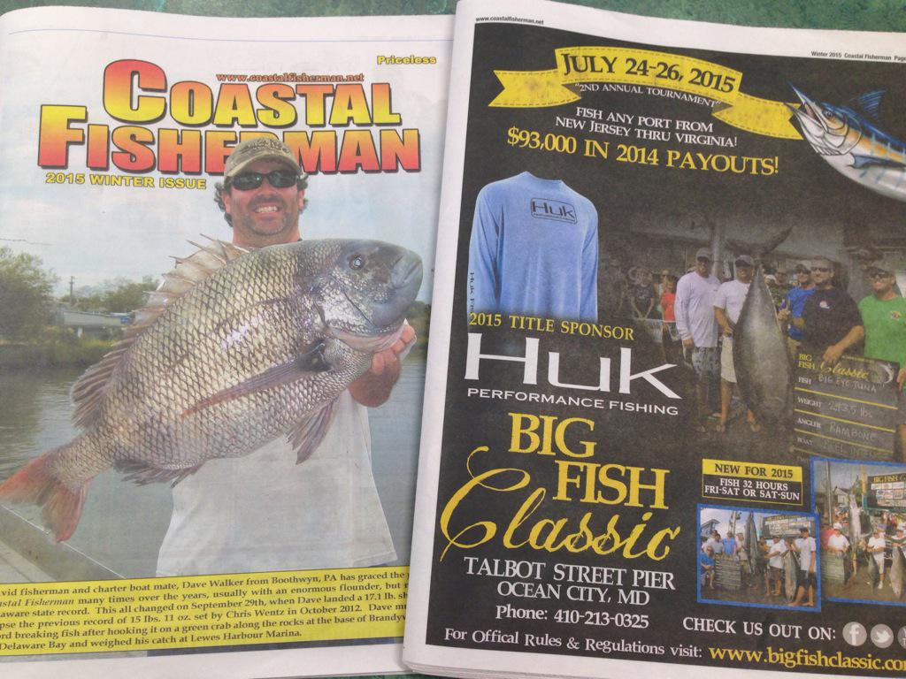 tbigfishclassic's tweet photo. Check out the new Coastal Fisherman!#bigfishclassic http://t.co/Ax9MnQXsiP