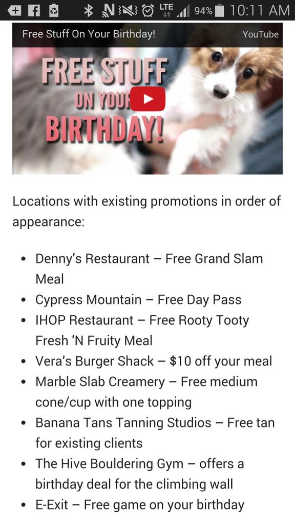 Happy birthday @eddielack. Did you get through the list I sent yet? #tastesbetterwhenitsfree