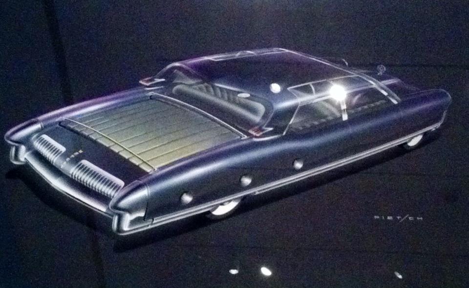 jeffwalsh1's tweet image. Great auto concept art from the planes, trains and automobiles exhibit. #mfaboston #automobiledesign