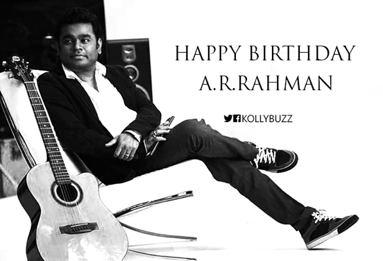 Happy Birthday To Living Legend , One& Only,the Mozart of Madras A.R. Rahman
Sir... Oscar Nayagan... 