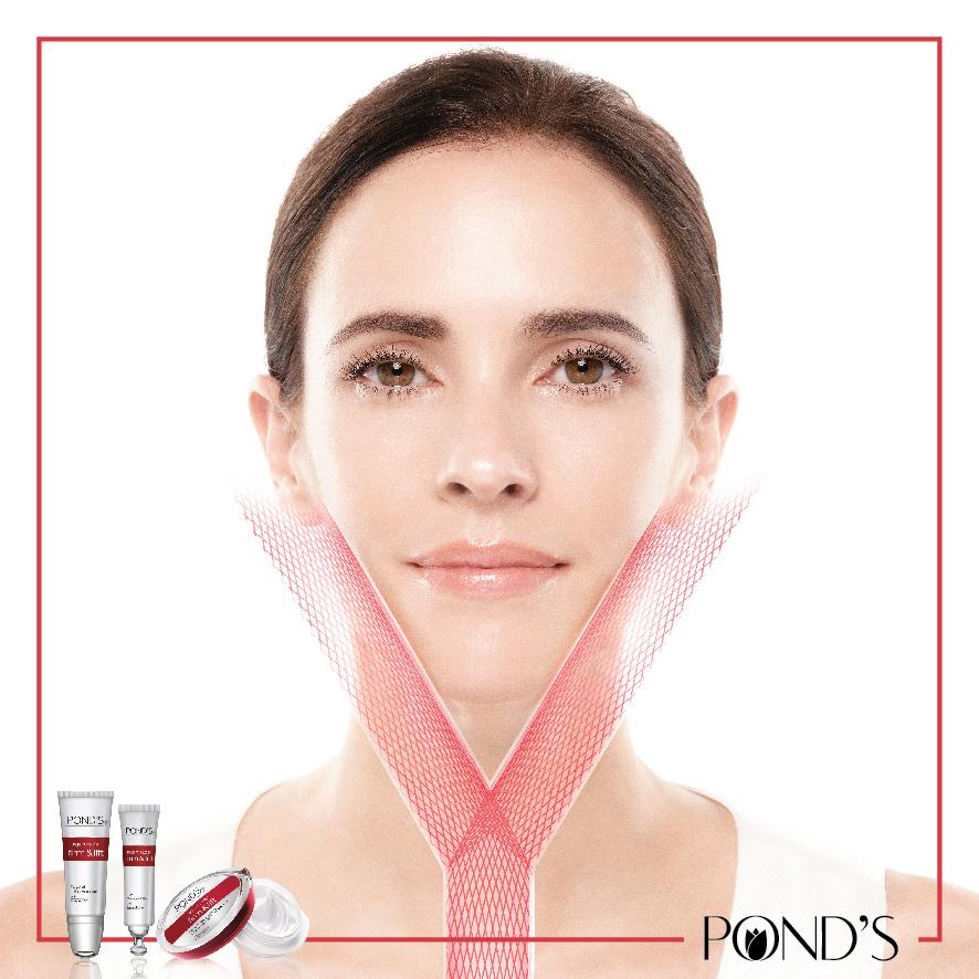 PondsArabia's tweet photo. RT if you knew your neck and jawline (the Y contour) reveal your true age! #Yhide http://t.co/1diz9JZs3G