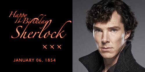Sherlockology's tweet image. A very Happy Birthday today to the one and only #Sherlock Holmes!