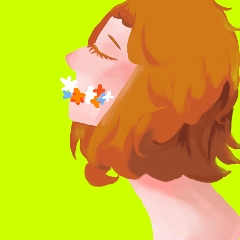 yeagarr's tweet photo. it's a bad addiction of mine to draw girls with orange hair http://t.co/j2pGs4tTnu