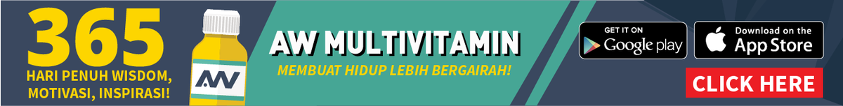 AndrieWongso's tweet photo. 365 hari full wisdom, motivasi, inspirasi dari saya! Dapatkan di mobile app #AWmultivitamin > http://t.co/NgcCMFe0ic http://t.co/s82QjfWWaU