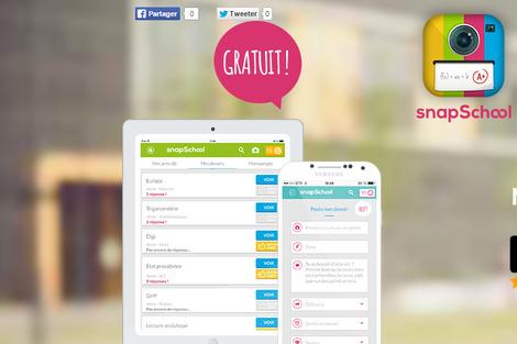 RouteurNews's tweet image. &quot;#snapschool&quot;, l&apos;application d&apos;aide aux devoirs à la maison  routeurnews.com/bPS0 #terminale #6ème
