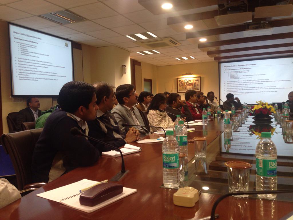 National workshop on Depot Online Project of FCI has Depot Managers &amp; Area Managers from all States. #FCI