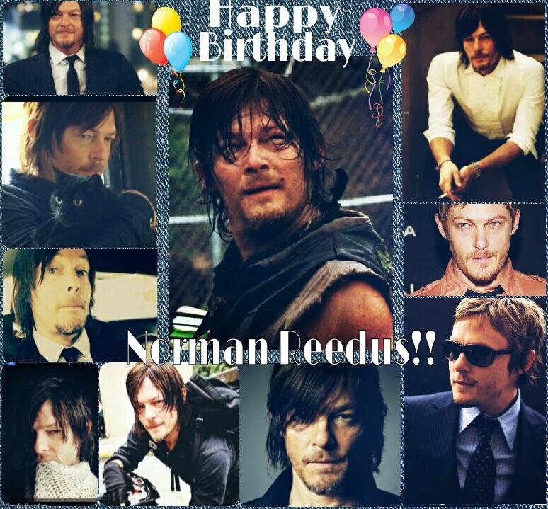 Happy Birthday Norman Reedus!    Have a fantastic day!! :D 