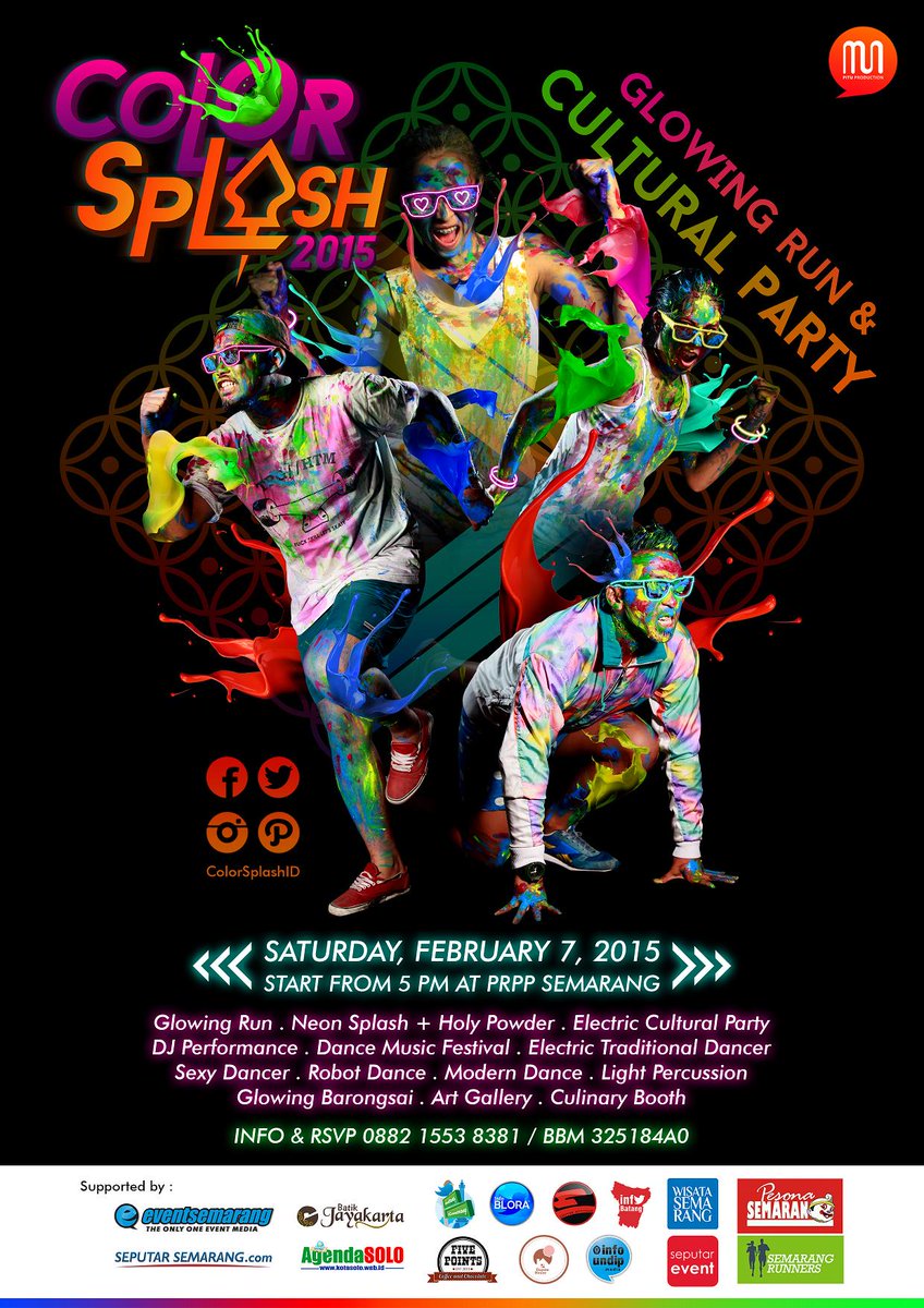 Sudah siap untuk #ColorSplash2015? Beli tiketnya sekarang juga, hanya 100ribu~ @ColorSplashID