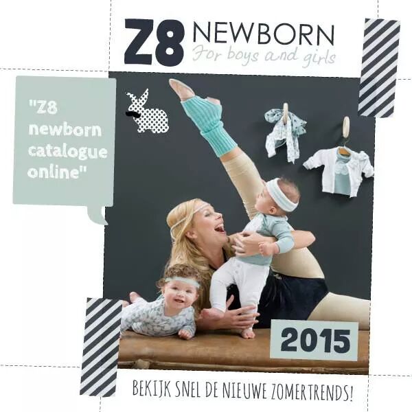 Vandaag komt ie binnen; de nieuwe collectie van Z8 Newborn!