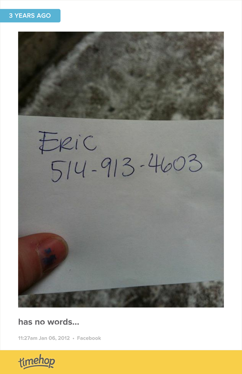 BrokenDownChevy's tweet photo. That time when a crepe chef from Old Montreal bought me boozy coffee and gave me his number.  http://t.co/quvqlhBZvl http://t.co/TQJiId1PPK