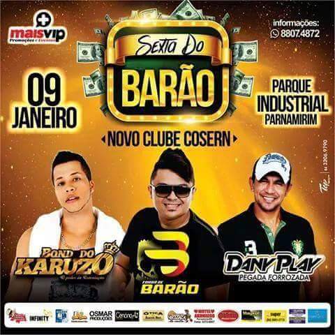 RNShows's tweet image. Festas já começam nessa Sexta-feira em Parnamirim-RN